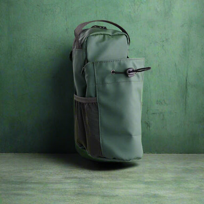 Magnetic Gym Sling Bag Water Bottle & Phone Holder Waterproof Crossbody Bag for Outdoor Sports Travel Fitness Accessories