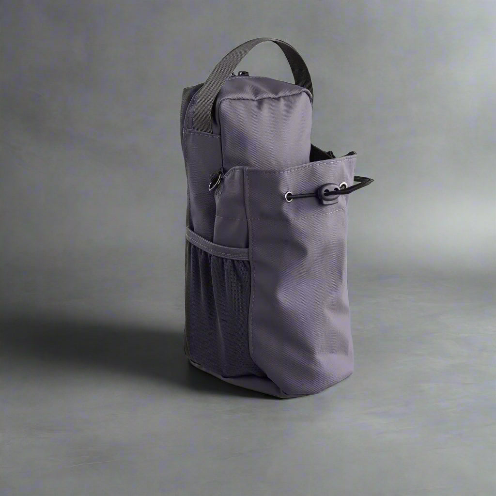 Magnetic Gym Sling Bag Water Bottle & Phone Holder Waterproof Crossbody Bag for Outdoor Sports Travel Fitness Accessories