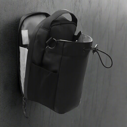 Magnetic Gym Sling Bag Water Bottle & Phone Holder Waterproof Crossbody Bag for Outdoor Sports Travel Fitness Accessories